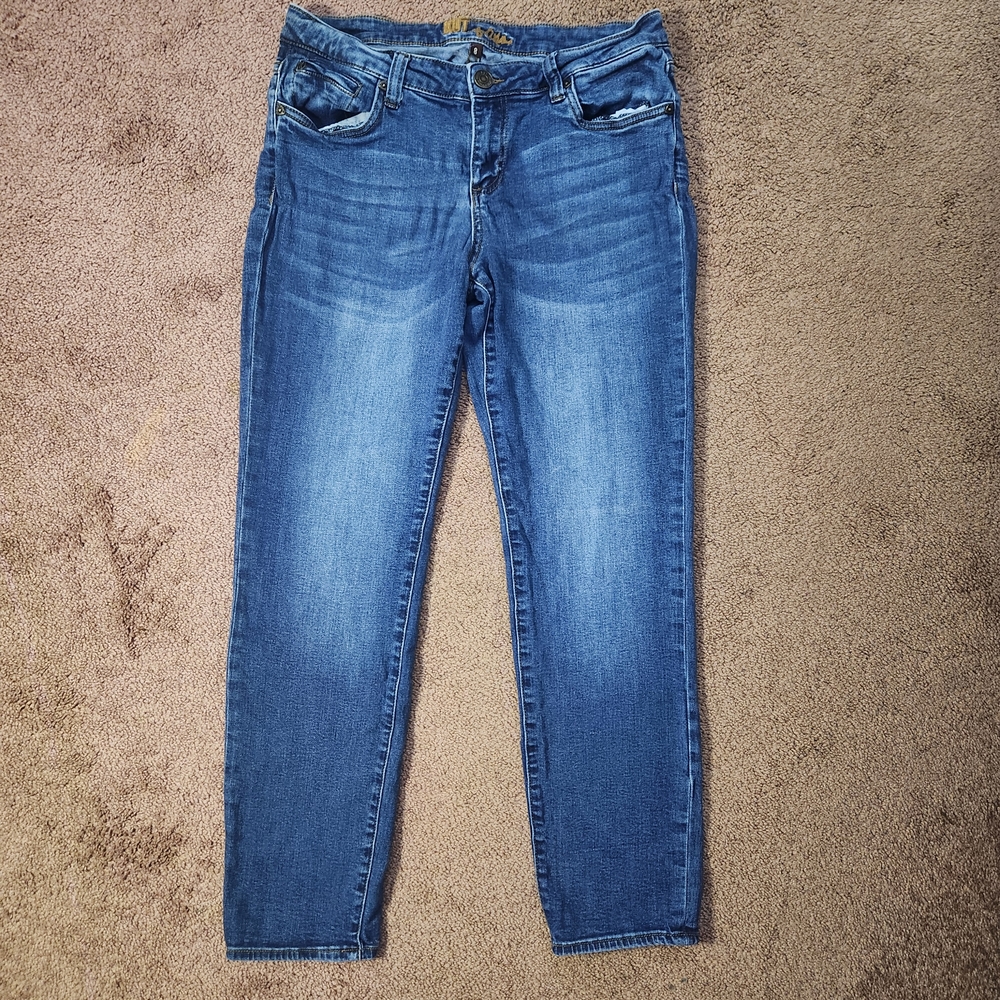 Kut from the Kloth Medium Blue Skinny Jeans